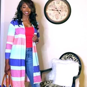 Multi-Color Cardigan